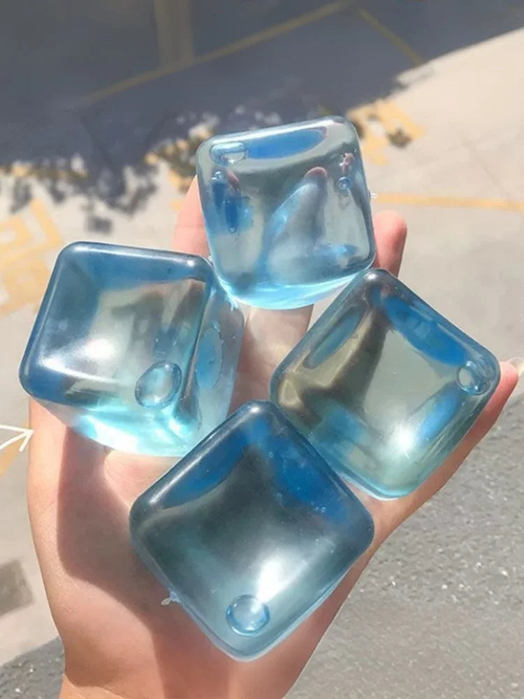FrostCube™ Slow-Rebound Ice Cube Squishy