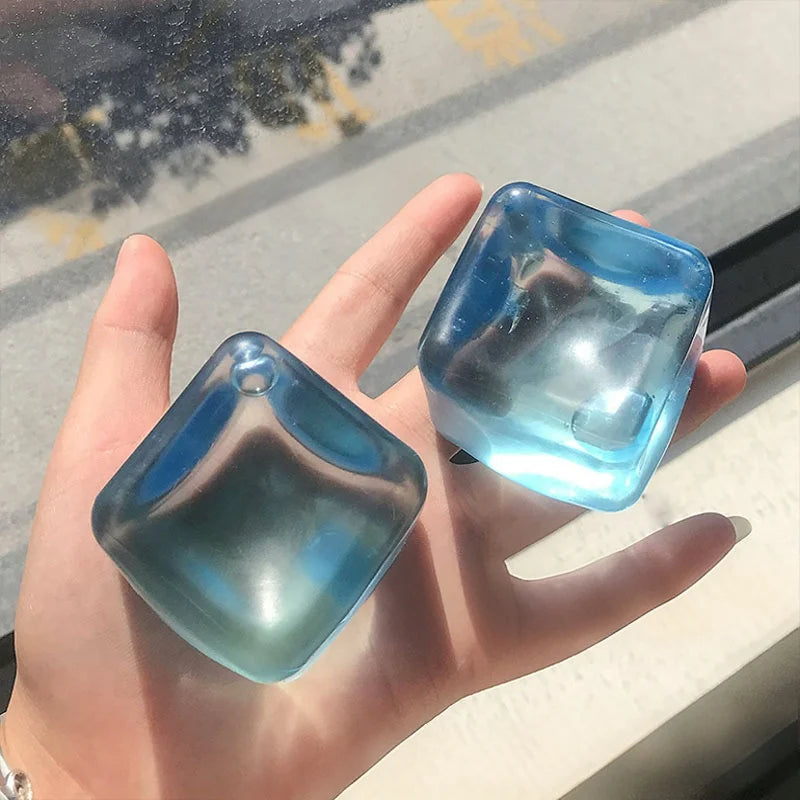 FrostCube™ Slow-Rebound Ice Cube Squishy