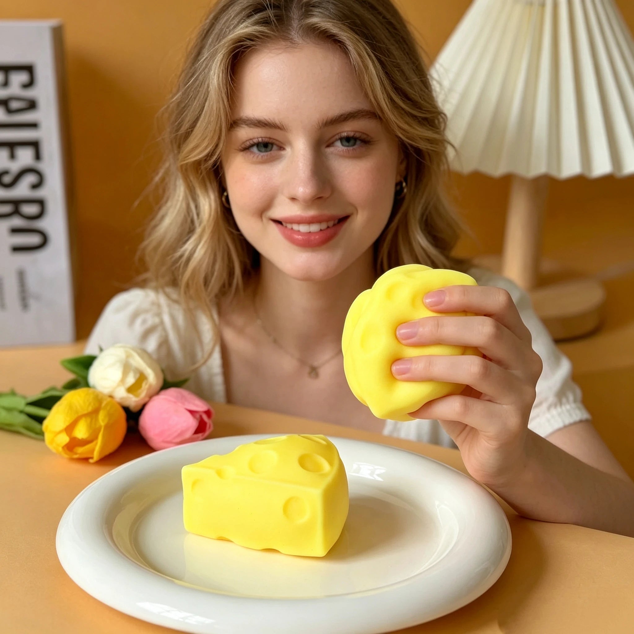 CheeseSlice™ Stress Relief Squishy